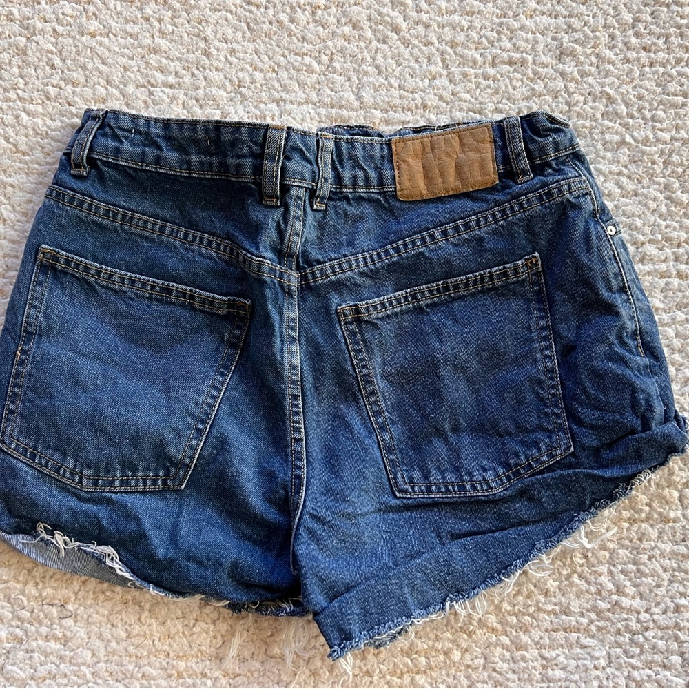 Cotton On Dark Blue Jean Shorts
